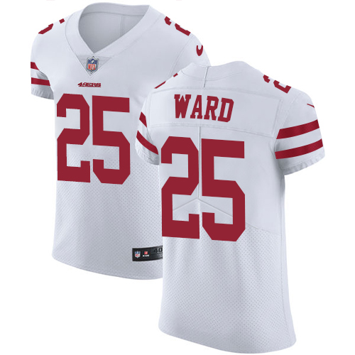 Nike 49ers #20 Jimmie Ward White Men's Stitched NFL Vapor Untouchable Elite Jersey